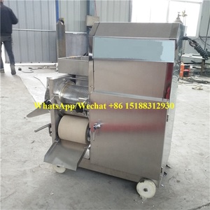 เครื่องปอกเปลือกกุ้งสแตนเลส,เครื่องแยกเนื้อปูกุ้งเครื่องกรอง Surimi - Product Image 2