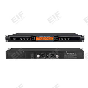 Sistema de Micrófono Inalámbrico Profesional EIF-1100, Micrófono de Mano con Conector XLR, Micrófono de Solapa, Micrófono de Diadema, Cancelación de Ruido, Ligero - Product Image 2