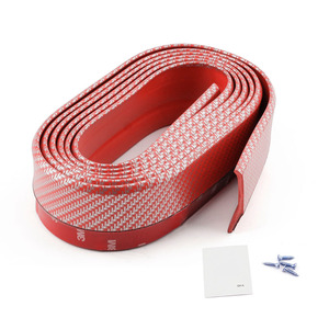 Protector de Borde de Puerta de Fibra de Carbono CNSPEED, Tira de Protección Universal para Automóvil con Adhesivo 3M, Opciones en Rojo, Azul y Negro - Product Image 3