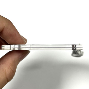 พวงกุญแจอะคริลิคโฮโลรูปหัวใจพิมพ์ลายตามสั่ง ประกายวิบวับ รัก โฮโลแกรม - Product Image 5