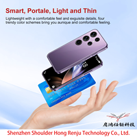S25 Mini Téléphone Android 14 6+128G Écran 5 pouces Dernier Smartphone 5G 2026 Batterie 5000 mAh Bandes 5G LTE Globales Reconnaissance d'images IA