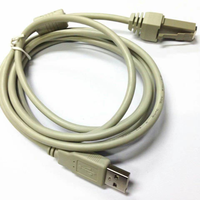 Kabel Scanner IBM SurePOS USB 6-Pin Modular 1.8m Dilindungi EMI PVC Kabel Data Printer Pembaca Barcode Kecepatan Tinggi Pabrik