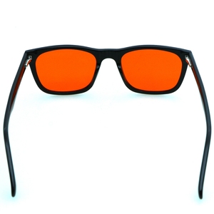 99.9% ブルーライトブロッキングCR39レッドレンズメガネフレームアンチブルーライトアイウェア女性男性用ファッショナブルなアセテート - Product Image 6