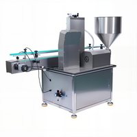 Máquina Automática de Llenado de Líquidos con Bomba de Engranajes Servo de Cabezal Único y Cinta Transportadora para Envasado de Botellas de Loción Corporal