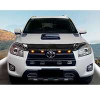 Parrilla delantera de coche guardabarros de arena para Toyota RAV4 2008 2009 2010 2011 2012 2013 Xa30 capó del motor embellecedores Panel visera protección Auto