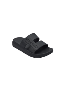 Sandali Eva a Doppia Fascia Comodi 26 Estivi Casual Slip-On Punta Aperta Blu Navy - Product Image 1