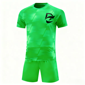 Conjunto de Uniforme de Fútbol Multicolor Unisex, Transpirable, de Secado Rápido, para Entrenamiento y Partido, con Logotipo Personalizable, Traje Deportivo de Fútbol para Equipo - Product Image 2