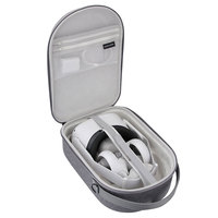 EVA Travel Hard VR Video Game Headset Carry Case Housse de protection antichoc pour Meta Quest 2