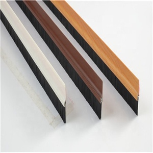 Guarnizione per <span class=keywords><strong>Porta</strong></span> Scorrevole Xianan in PVC con <span class=keywords><strong>Spazzola</strong></span> in PP, Strisce Adesive Antipolvere in PVC - Product Image 2