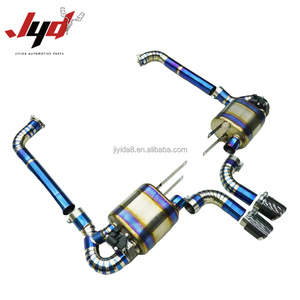 Silencieux à soupapes JYD <span class=keywords><strong>Sport</strong></span> SS304, échappement Catback pour Porsche Cayman 987.1 2.9, échappement avec tuyau de silencieux en alliage de titane - Product Image 2