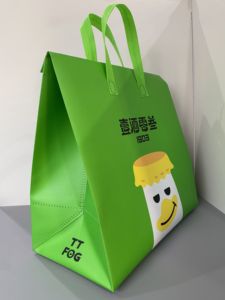 Bolsa Térmica Plegable para Entrega de Alimentos, Personalizable con Logotipo, Reutilizable, Autosellable, de Polipropileno No Tejido, con Aislamiento Térmico, Impresa en Huecograbado, para Catering - Product Image 6