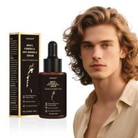 Sérum raffermissant anti-rides pour hommes OEM, rétinyl palmitate, squalane, acide hyaluronique, fabricant de soins de la peau pour hommes en marque privée