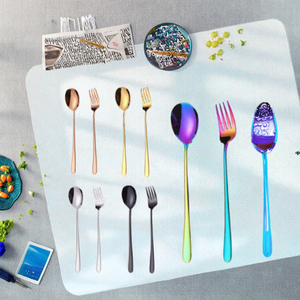 Juego de Cubiertos Ecológicos de Acero Inoxidable con Acabado Espejo de Sheeraz International, Cuchara para Servir, Cuchillo para Mantequilla para Restaurantes - Product Image 3