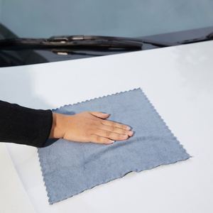 Serviette de lavage de voiture en microfibre épaisse et absorbante en tissu tressé torsadé en polaire corail - Product Image 3