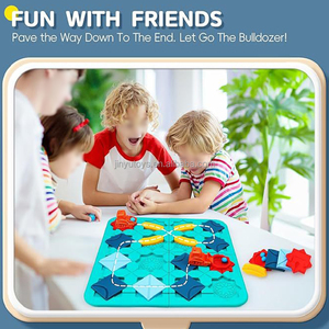 STEM jeu de société 118 niveaux logique constructeur de routes route labyrinthe Parent-enfant enfants éducatifs STEM jouets d'apprentissage jouet de voiture modifiable - Product Image 2