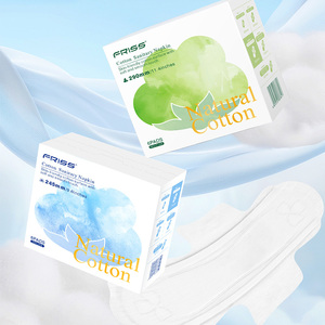 Serviettes hygiéniques jetables en coton Friss, hypoallergéniques, respirantes, biodégradables pour femmes - Product Image 5