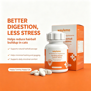 Waylemo Integratore Naturale per <span class=keywords><strong>Gatti</strong></span>: Compresse di Erba per <span class=keywords><strong>Gatti</strong></span> per la Rimozione di Gomiti di Pelo, Salute Digestiva, Vitamine per <span class=keywords><strong>Gatti</strong></span>, Supporto Gastrointestinale - Product Image 4