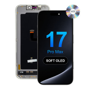 หน้าจอ HX OLED Soft Mobile Phone LCD สำหรับเปลี่ยนหน้าจอ iPhone 17 Pro Max สำหรับจอแสดงผล iPhone 17 Pro Max สำหรับจอ LCD iPhone 17 Pro Max - Product Image 1