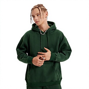 Nuevo Producto Otoño Invierno, Conjunto de Sudadera con Capucha de Forro Polar de 360g, Color Sólido, Estilo Holgado y Afelpado, Marca Europea y Americana de Moda - Product Image 6