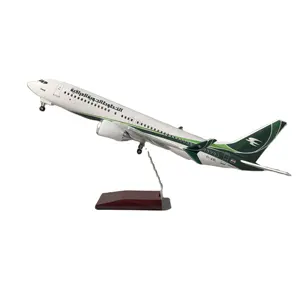 Irak havayolları B737max8 uçak modeli yolcu uçak modeli 1:150 yolcu uçak simülasyon modeli 47cm