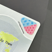 Tarjeta de Seguridad con Microchip, Holograma de PVC Personalizado, Anti-Falsificación, Impermeable, para Impresión de Marca y Producto, Adhesivo Troquelado