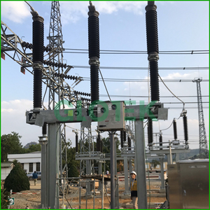 อุปกรณ์สถานีไฟฟ้าย่อยสำหรับดับประกายไฟฟ้าแรงสูงแบบสปริงในวงจรตัดแก๊ส SF6 ภายนอกอาคาร - Product Image 3