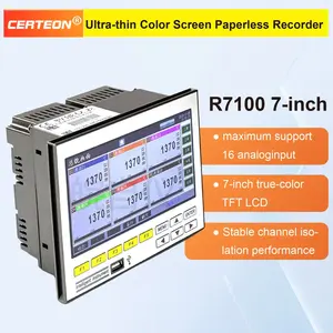 Registrador sin papel de alta velocidad de 16 canales con USB respaldo salida RS485 entrada universal - Product Image 4