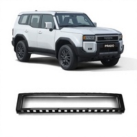Pour Land Cruiser Prado LC250, phares LED 12V, garniture inférieure en acier argenté, accessoire de remplacement pour l'extérieur