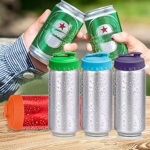 Nouveaux couvercles réutilisables en silicone pour canettes de bière avec bouchon, marque Jiayi, modèle JY-00323, certifiés LFGB, style moderne - Product Image 6
