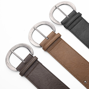 <span class=keywords><strong>Ceinture</strong></span> cloutée de luxe tendance pour <span class=keywords><strong>femme</strong></span> avec rivets et boucle ardillon métallique, haute qualité, idéale pour les tenues de soirée - Vente en gros - Product Image 2