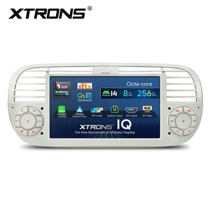 Xtrons 7 inch Octa Core xe Android 14 hệ thống định vị 8 + 256GB QLED IPS hiển thị được xây dựng trong DTS âm thanh kỹ thuật số DSP cho <span class=keywords><strong>Fiat</strong></span> <span class=keywords><strong>500</strong></span> - Product Image 3