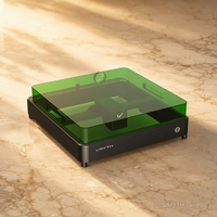 Nouvelle machine de gravure et de découpe au laser à diode Vmyth Genesis-F Series 20W, à poser sur table, refroidissement par air, pour le bois, l'acrylique, le cuir et l'artisanat