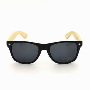 Gafas de sol con logotipo personalizado con pata de bambú PC polarizadas UV400 lentes de color clásico patrón impreso regalo de promoción - Product Image 2