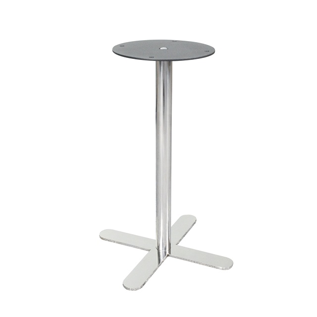 Chrome Stainless Steel Table Base Bed Aesthetic Side Table Modern Tiny Small Coffee Table
