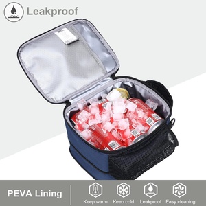 Boîte à lunch souple <span class=keywords><strong>extensible</strong></span> portable de couleur personnalisée, étanche, pliable, sac isotherme pour les voyages, les pique-niques et le travail - Product Image 5