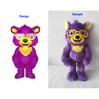 Fabricant de marionnettes en peluche dragon personnalisées pour enfants