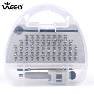 Weeks 58 In 1 Chrome Vanadium Steel <b>Screwdriver</b> <b>Bit</b> <b>Set</b> For Apple Phone Repair And Disassembly Tools - Product Image 2