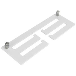 Победный прозрачный акриловый портативный Настенный Дисплей Вешалка с 2 перегородками легко сборка для дома и офиса дисплей медалей - Product Image 3