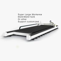 Máquina de Corte Láser de Fibra de Haz CNC de 5 Ejes Dowell Personalizada, 26000 mm * 2500 mm, Ipg Raycus 12000w para Corte de Láminas, Biselado, Proveedor
