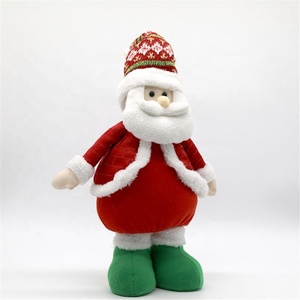 Marca de San Valentín de peluche de Navidad de peluche de dibujos animados mascota muñeco de nieve de juguete con sombrero rojo - Product Image 5