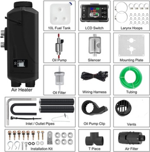 12V 24V Parking Diesel Heaters With Digital Switch and Remote <strong>Control</strong> - Product Image 4