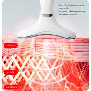 Varita de Masaje Facial y de Cuello con Calor, Herramienta de Masaje Facial para Terapia en Casa, para Reafirmar y Levantar la Piel - Product Image 4