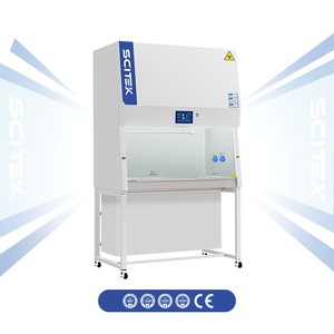 SCITEK Class II Biological Safety <strong>Cabinet</strong> B2 Motorized Front Window 100% Air Exhaust <strong>Stainless</strong> <strong>Steel</strong> Memory Interlock Function - Product Image 2