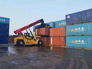 Precio Asequible Usado 45Ton <span class=keywords><strong>Reach</strong></span> <span class=keywords><strong>Stacker</strong></span> <span class=keywords><strong>Sany</strong></span> SRSC45H1 <span class=keywords><strong>Container</strong></span> Handler Full Kontener Loader <span class=keywords><strong>Reach</strong></span> <span class=keywords><strong>Stacker</strong></span> Camión de elevación - Product Image 4