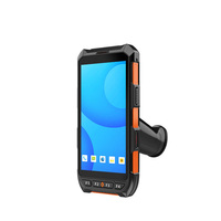 Lecteur de codes-barres 2D portable Android 13, terminal de collecte de données sans fil 5,5 pouces, NFC RFID PDA pour le contrôle d'accès et l'inventaire