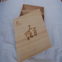 Boîte à bijoux en bois à usage industriel pour emballage cadeau et artisanat