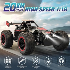 <span class=keywords><strong>รถ</strong></span>บังคับวิทยุ 1/18 ความเร็วสูง <span class=keywords><strong>รถ</strong></span> RC สำหรับเด็ก 20 กม./ชม. <span class=keywords><strong>รถ</strong></span>บรรทุก RC ขับเคลื่อนสี่ล้อ พร้อมไฟ ของเล่น - Product Image 2