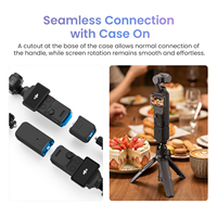 Housse de protection anti-rayures AMagisn en silicone multicolores pour caméra sportive DJI OSMO Pocket 4, accessoires