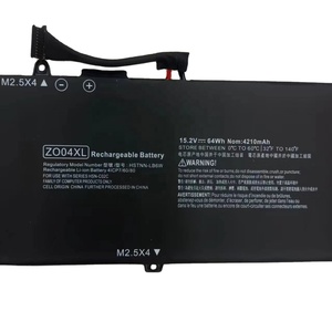15.2V/64Wh nouvelle batterie ZO04XL authentique pour HP <span class=keywords><strong>ZBook</strong></span> <span class=keywords><strong>Studio</strong></span> <span class=keywords><strong>G3</strong></span> G4 HSTNN-LB6W 808450-001 HSTNN-C88C - Product Image 1