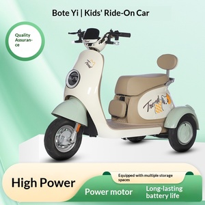 Nouveau modèle Q70 Tricycle compact avec siège enfant intégré, véhicule domestique, vélo de loisirs pour femmes et enfants, 48V-72V - Product Image 3
